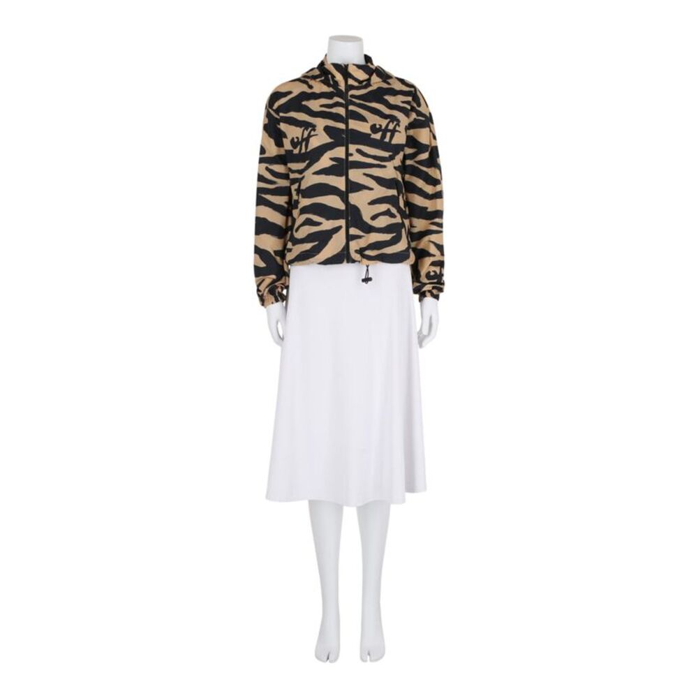 Off-White Zebra-Print Hooded Jacket - Picture 4 of 4